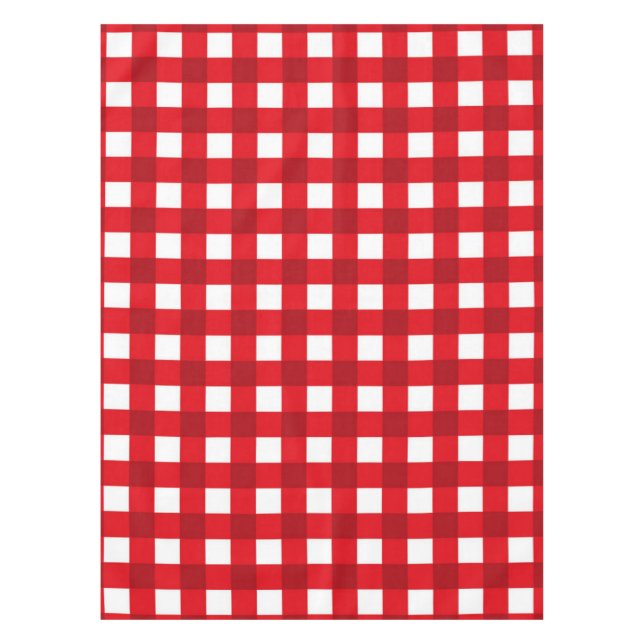 Chequered pattern tablecloth (Front)