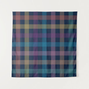 Chequered pattern tapestry