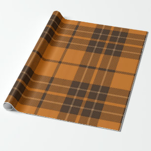 Chequered pattern wrapping paper