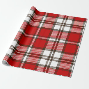 Chequered pattern wrapping paper
