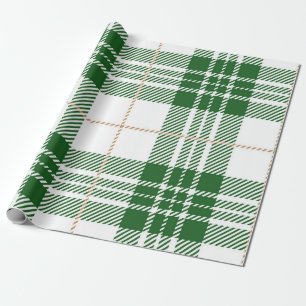 Chequered pattern wrapping paper