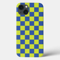 chequered police pattern