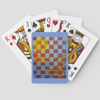Chequered Sky Playing Cards