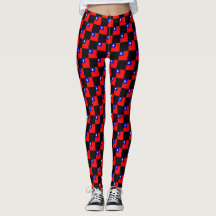 Chequered Taiwan Flag Pattern 