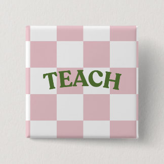 Chequered “Teach” Button