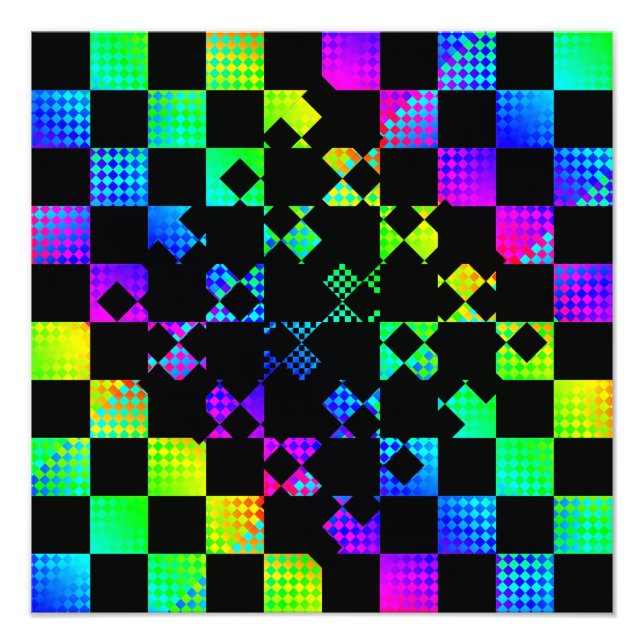 Chequered Twist by Kenneth Yoncich Photo Print (Front)