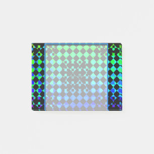 Chequered Twist by Kenneth Yoncich Post-it Notes