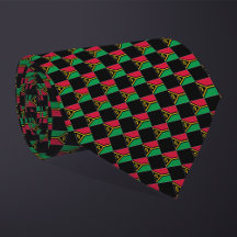 Chequered Vanuatu Flag Pattern 