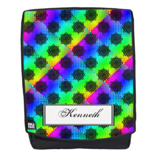 Chequered Wheels by Kenneth Yoncich Backpack