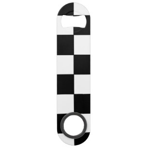 Chequered White and Black