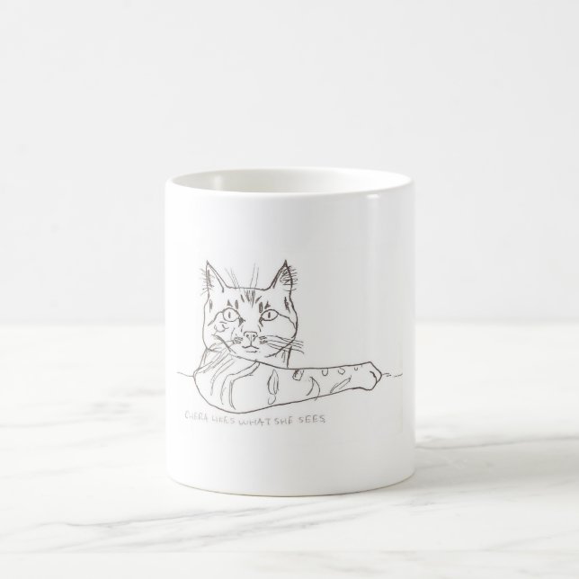 Chera Likes What She Sees Coffee Mug (Center)