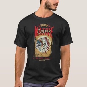 Cheraw Native American Indian Warrior Tribe Proud  T-Shirt