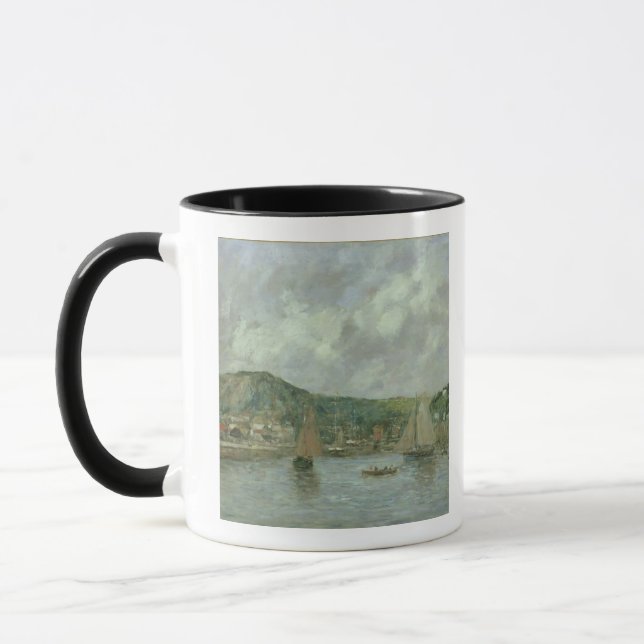 Cherbourg, 1883 (oil on canvas) mug (Left)