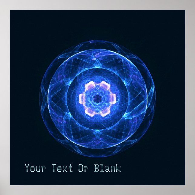 Cherenkov Radiation Poster (Front)