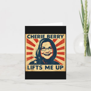 Cherie Berry Lifts Me Up Propaganda Ster Nc Funny  Card