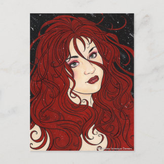 Cherie Pinup Postcard
