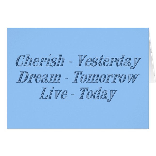 Cherish dark blue (Front Horizontal)