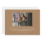 Cherish every moment single photo full bleed card
