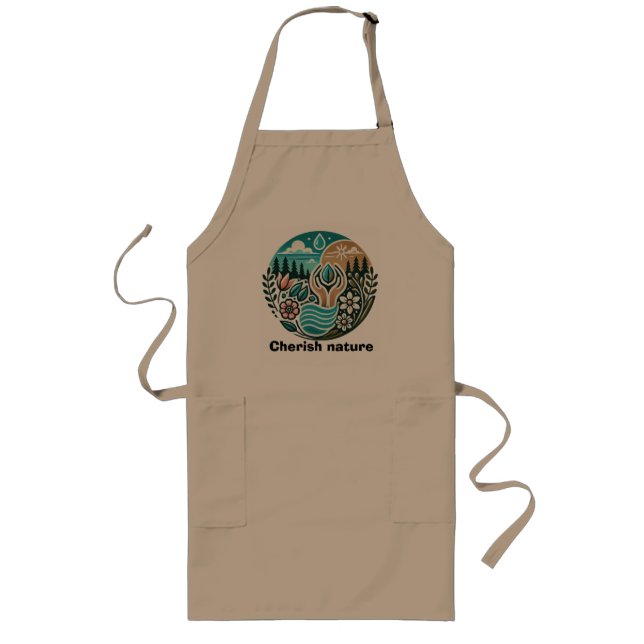 Cherish nature apron (Front)