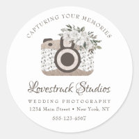 Cherish Vintage Custom Logo Photography Business