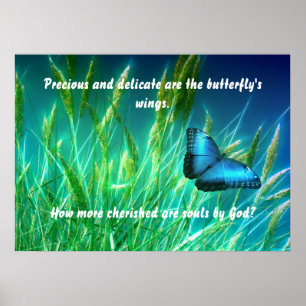 Cherished Butterfly Poster