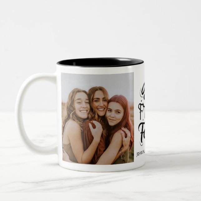 Cherished Friends Photo Mug (Left)