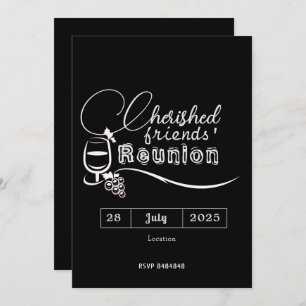 cherished Friends' Reunion Invitations
