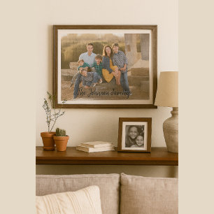 Cherished Memories Family Photo  Jigsaw Puzzle