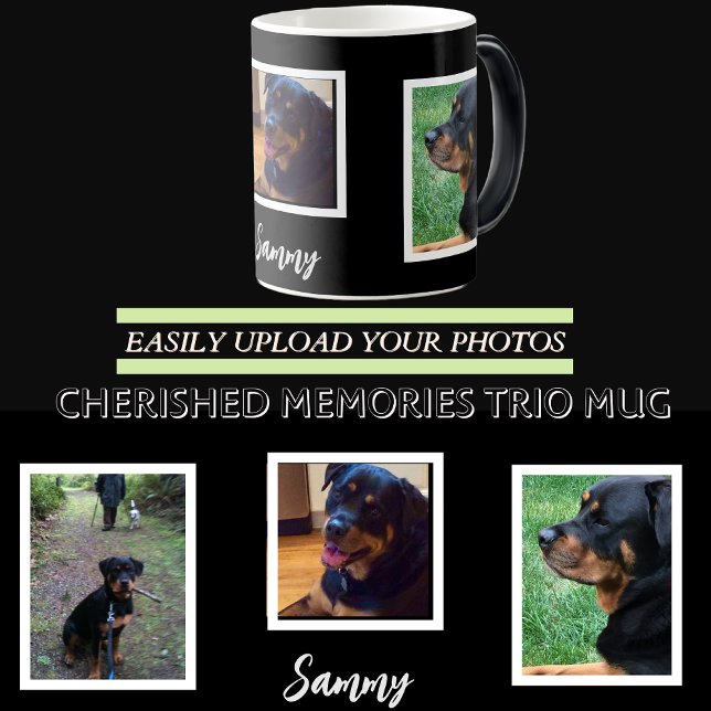 Cherished Memories Pet Trio Mug (Creator Uploaded)