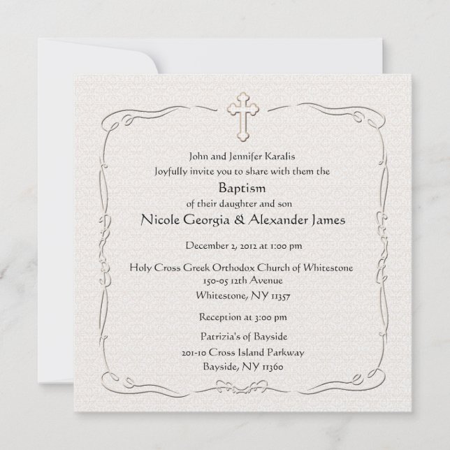 Cherished Moment Invitation (Front)