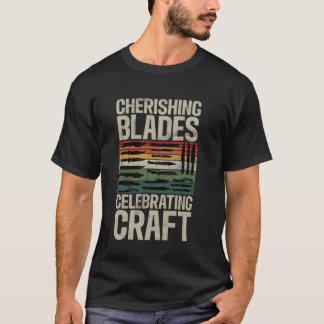 Cherishing Blades Celebrating Craft Knife T-Shirt