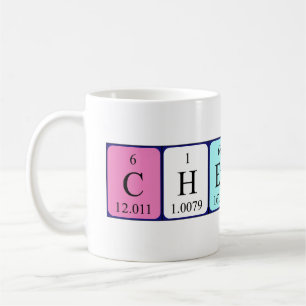 Cherith periodic table name mug