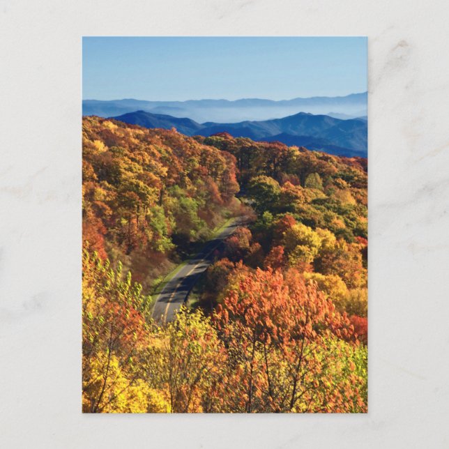 cherohala skyway postcard (Front)