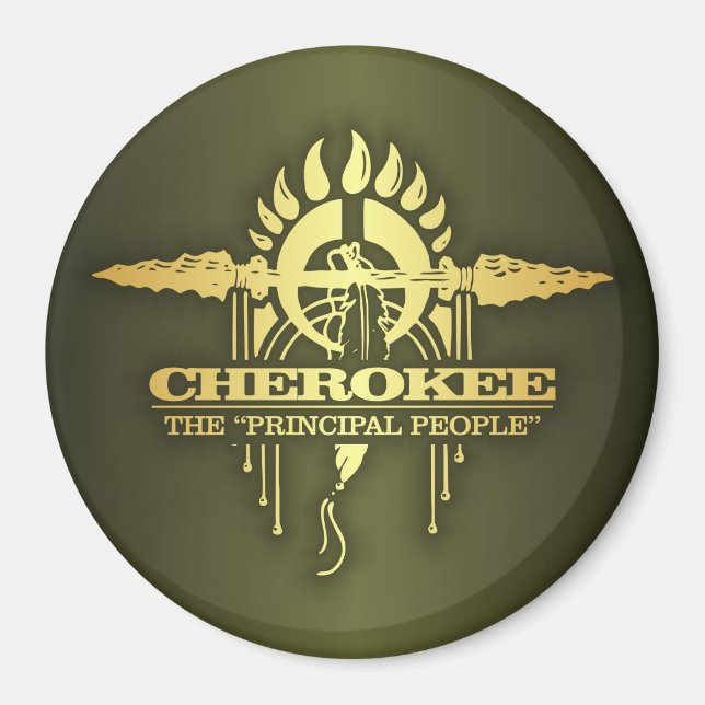 Cherokee 2 magnet (Front)