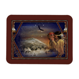 Cherokee Blessing Magnets Native American