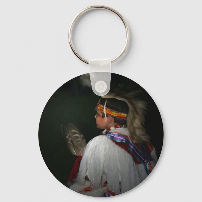 Cherokee Boy Key Ring (Front)