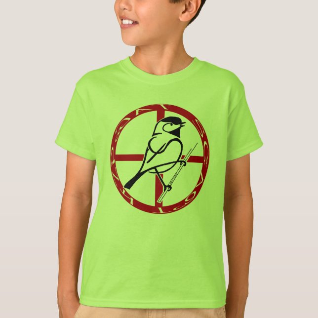 Cherokee Chickadee always tells truth - kid's t T-Shirt (Front)