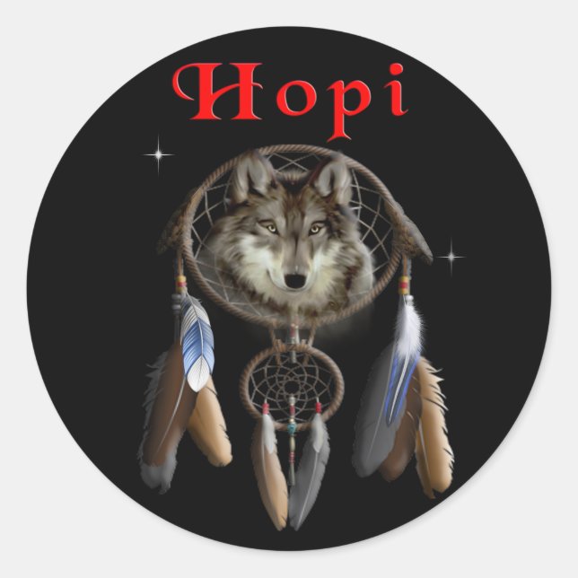 Cherokee Classic Round Sticker (Front)