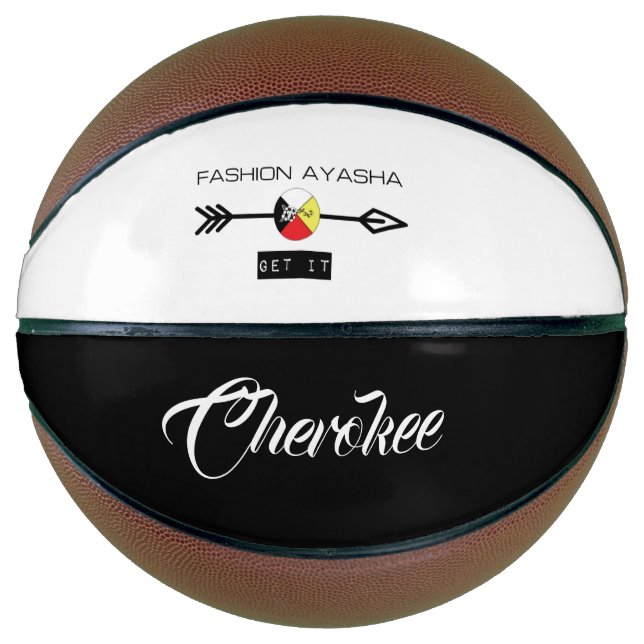Cherokee Fashion Ayasha Sports Logo Basketball (Front)