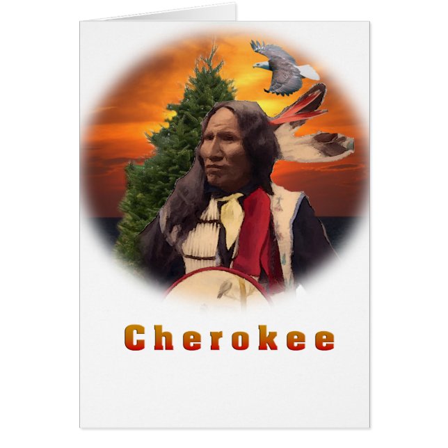 Cherokee Indian products (Front)