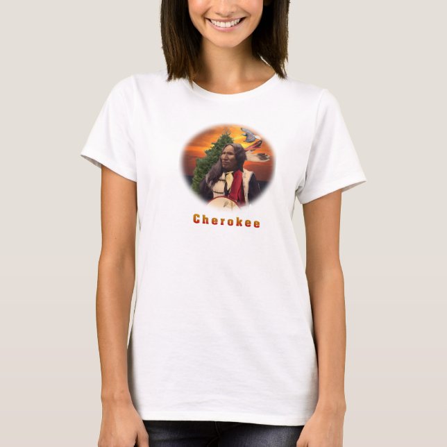 Cherokee Indian products T-Shirt (Front)