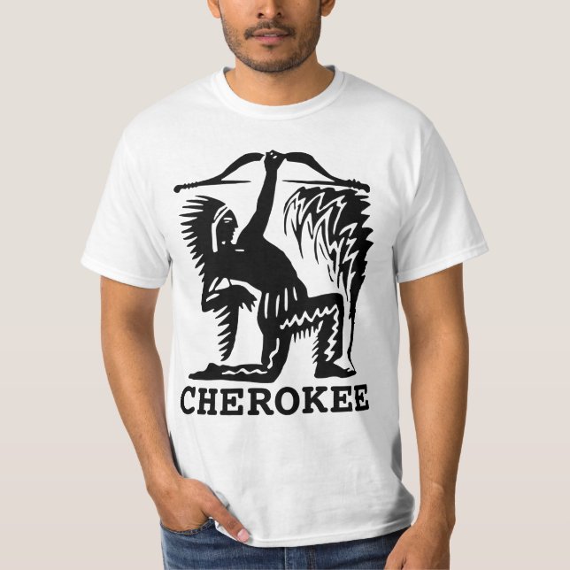 CHEROKEE INDIAN T-SHIRT (Front)