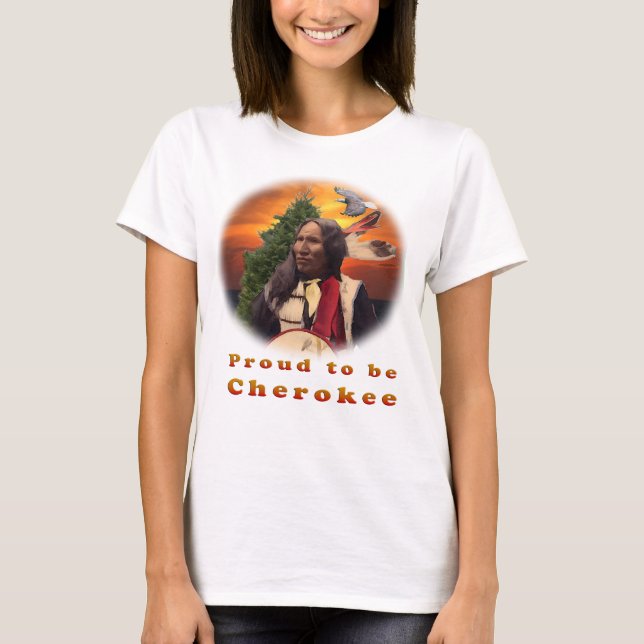 Cherokee Indian t-shirts (Front)