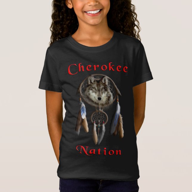 Cherokee Indian  t-shirts (Front)