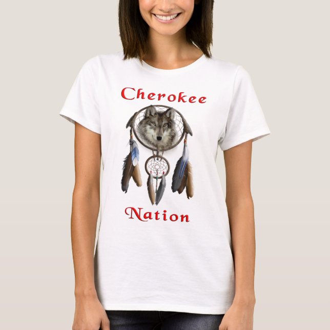 Cherokee Indian  t-shirts (Front)