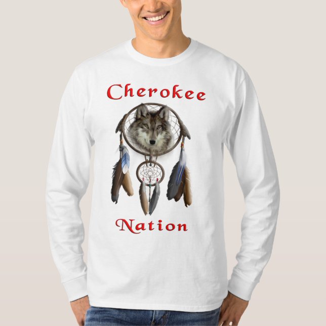 Cherokee Indian  t-shirts (Front)