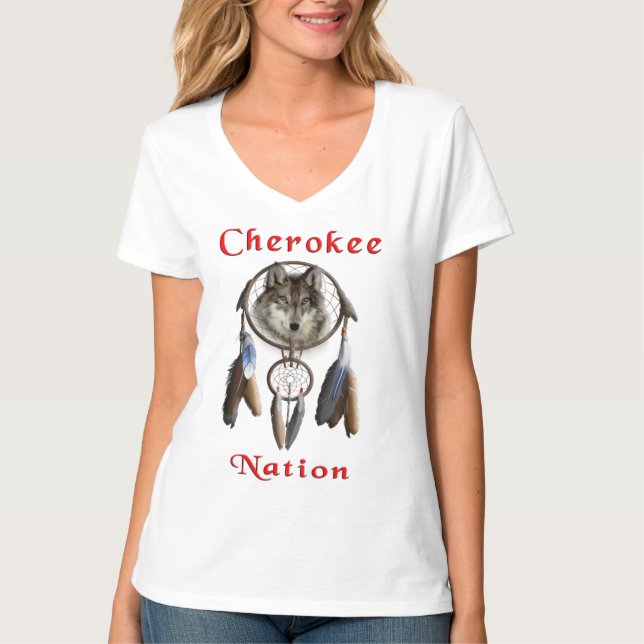 Cherokee nation clothing T-Shirt (Front)