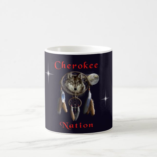Cherokee nation coffee mug (Center)