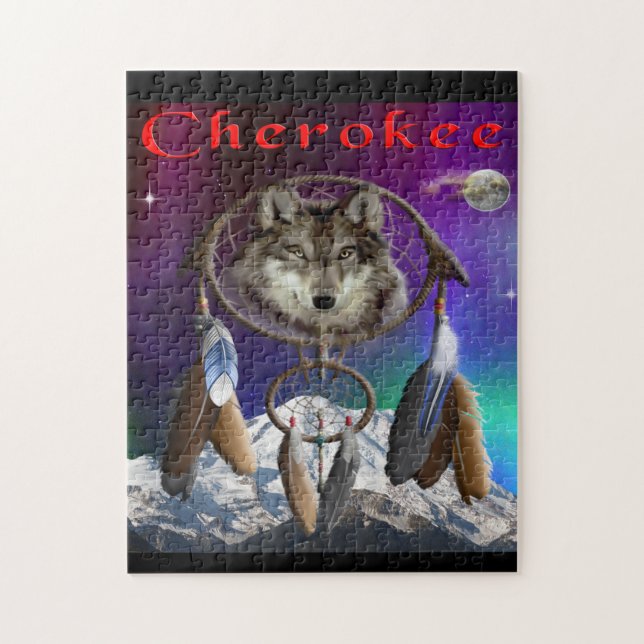 Cherokee Nation Jigsaw Puzzle (Vertical)