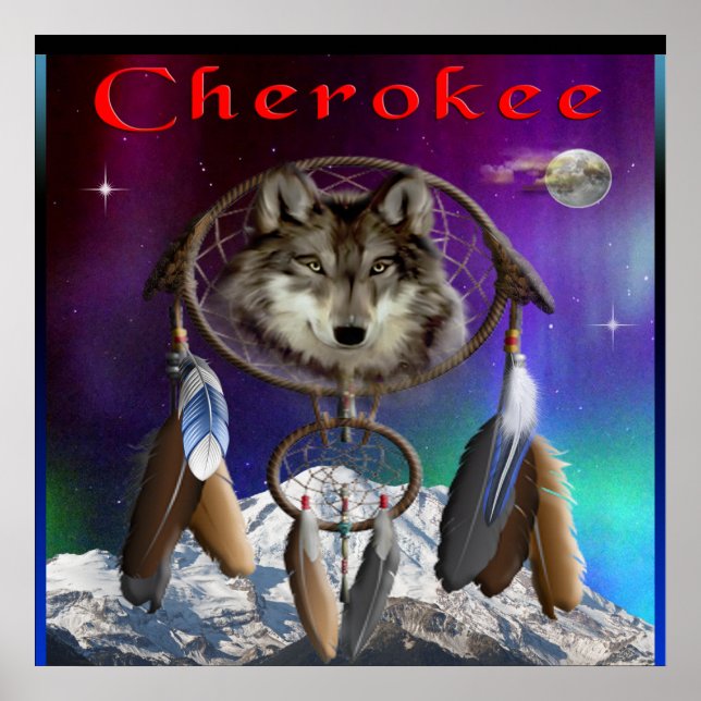Cherokee nation poster (Front)